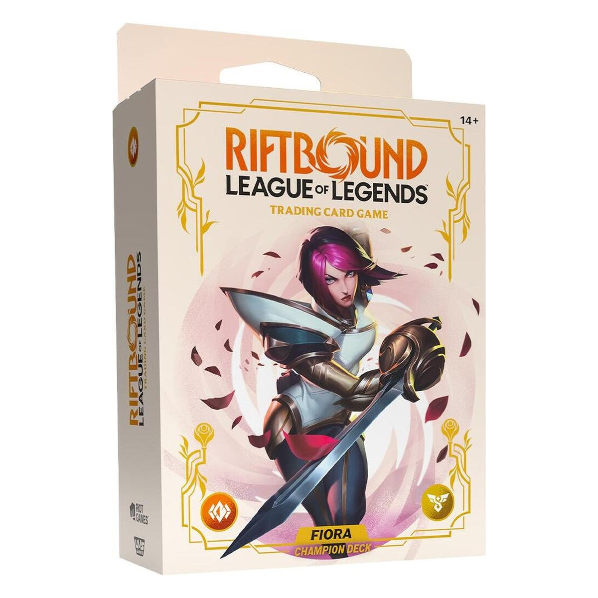 Spiritforged Champion Deck: Fiora – Riftbound: League of Legends Trading Card Game English sealed product