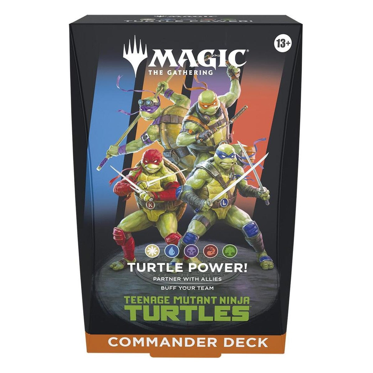 Teenage Mutant Ninja Turtles Commander Deck - Turtle Power! – Magic: The Gathering English sealed product