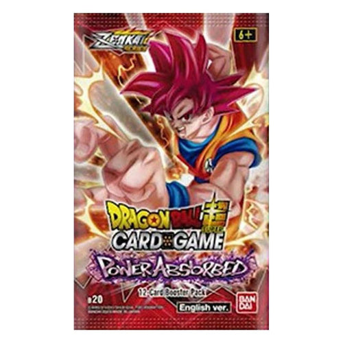 B-20 Booster Pack Power Absorbed – Dragon Ball Super Card Game English sealed product