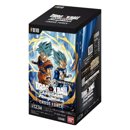 FB10 Booster Box Cross Force – Dragon Ball Super Card Game Fusion World Japanese sealed product