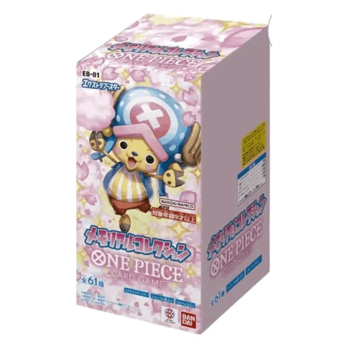 EB-01 Extra Booster Box | ONE PIECE | Memorial Collection | Japanese