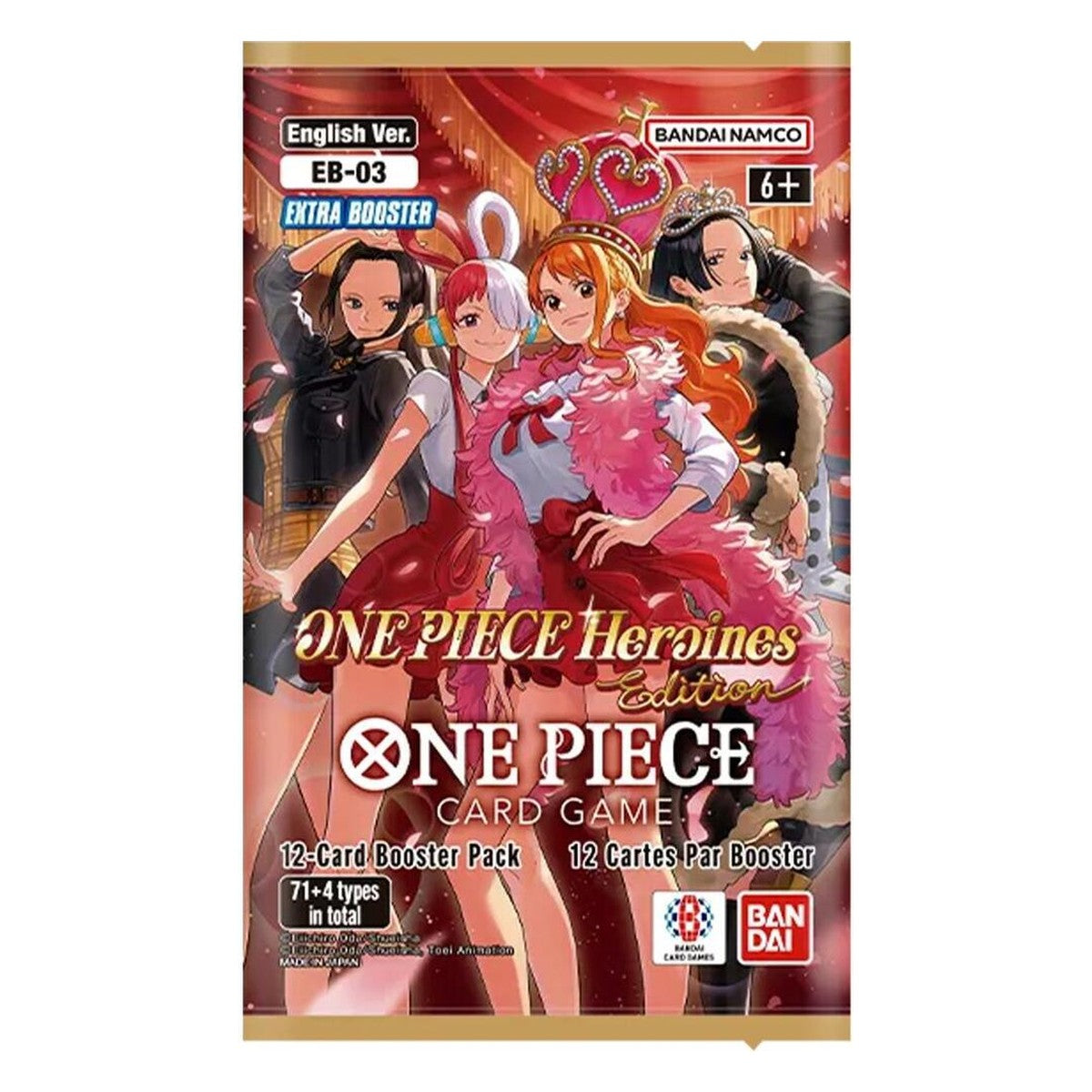 EB-03 Extra Booster Pack | ONE PIECE | Heroines Edition | English