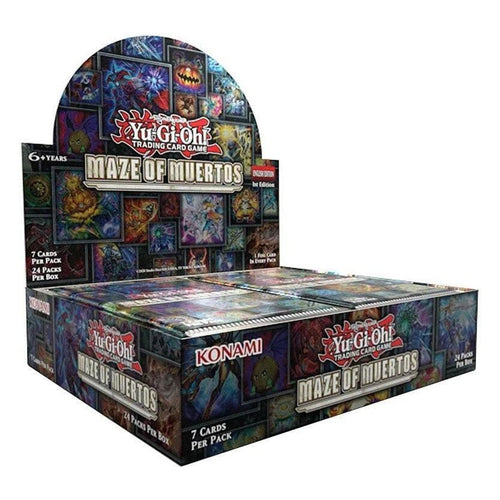Maze of Muertos Booster Box (1st Edition) – Yu-Gi-Oh! English sealed product