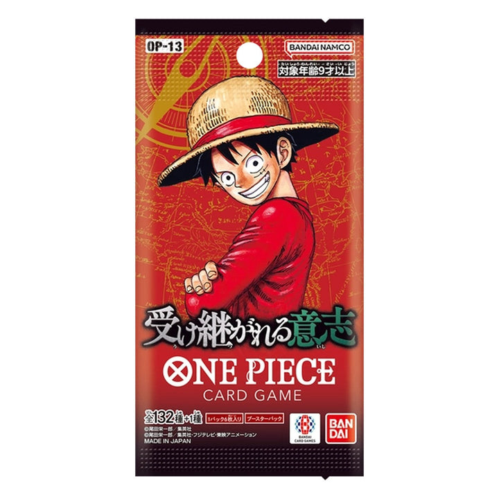 OP-13 Booster Pack | ONE PIECE | Carrying On His Will | Japanese