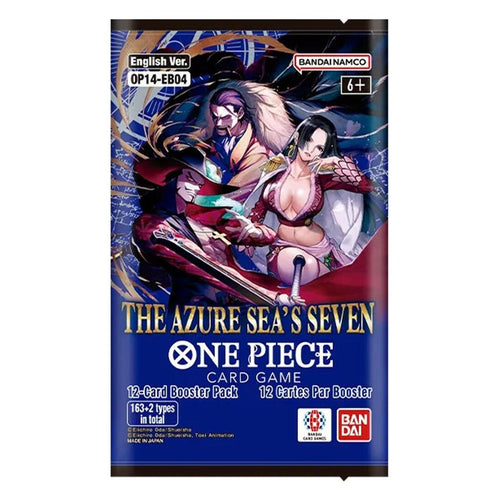OP14-EB04 Booster Pack | ONE PIECE | The Azure Sea's Seven | English