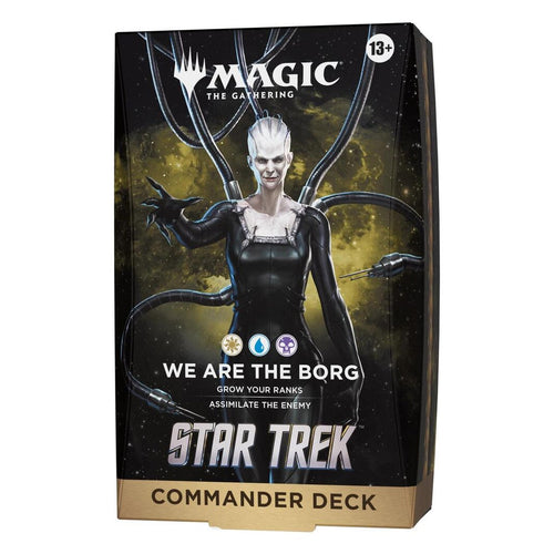 Star Trek Commander Deck - We Are the Borg – Magic: The Gathering English sealed product