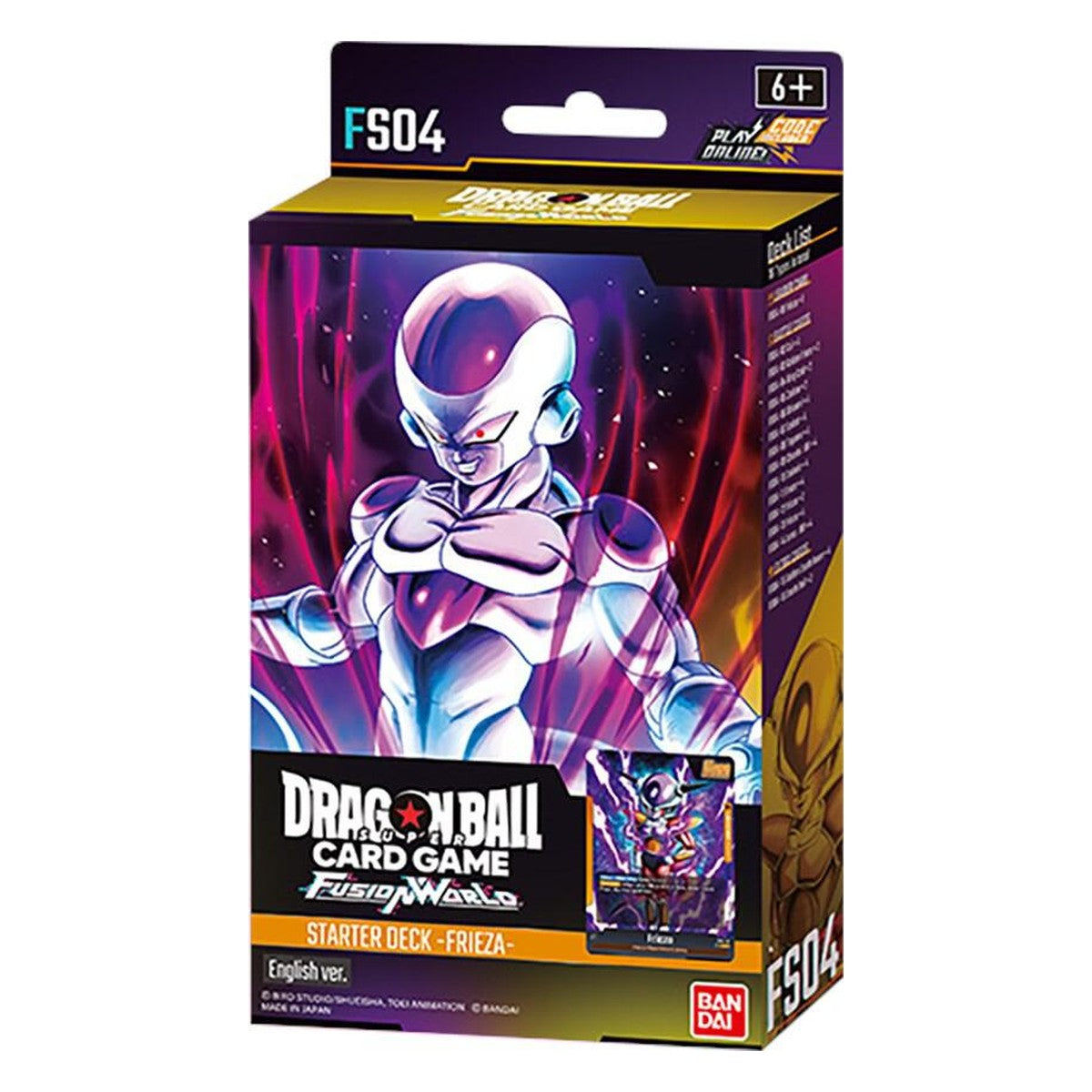 Starter Deck -Frieza- [FS04] – Dragon Ball Super Card Game Fusion World English sealed product