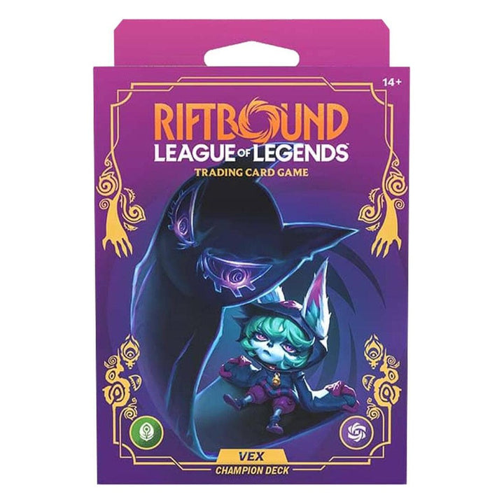 Unleashed Champion Deck: Vex – Riftbound: League of Legends Trading Card Game English sealed product
